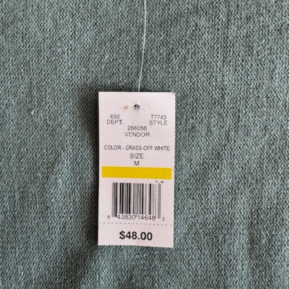 NWT Women's Crew Neck Long Sleeve Sweater Size M - Picture 9 of 10